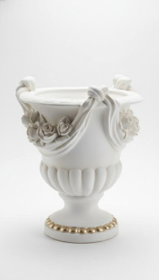 Design Fiori Vaso Decorativo XXL Vaso Vasi Artigianato Decorativo Calice Coppa 0857