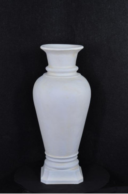 Vaso XXL Grande Decorazione per Ambienti Vasi di Fiori Stile Antico Decorazione Medusa 90cm