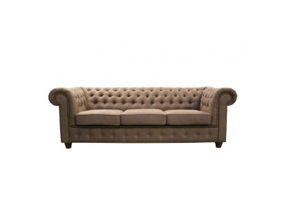 Chesterfield set divano composto da 3+2+1 divano imbottito completo.