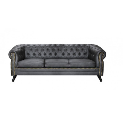 Set di divani Chesterfield 3+2 Glasgow, nuovo set di divani e poltrone.