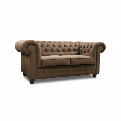 Chesterfield Ufficio Divano Divano Tessuto Design Sedile Imbottitura Divani Cambridge