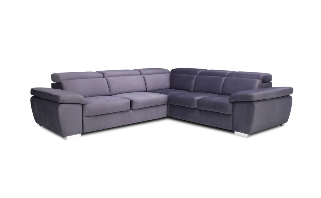 XXL Poltrona salotto angolare divano angolo seduta imbottito set divano letto divani sofà