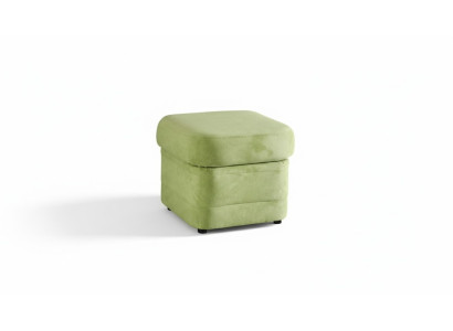 Pouf Club XXL in pelle ottomana designer tessuto poggiapiedi Club Lounge