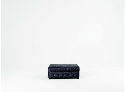 XXL Club Pouf Poggiapiedi Club Lounge Sgabello in Pelle Pouf Design Tessile