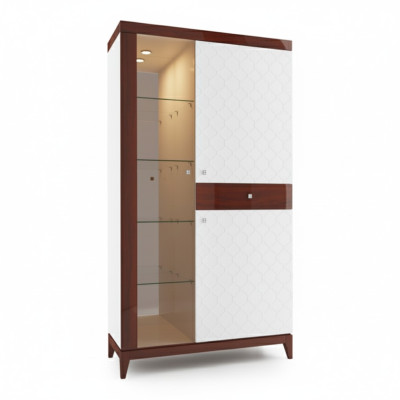 Vetrina di design moderno Vetrina in vetro Armadio vetrina Decorazione Vetrina Scaffale