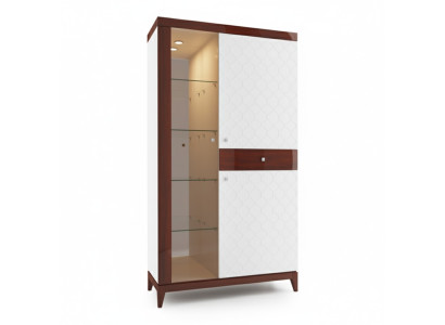 Vetrina di design moderno Vetrina in vetro Armadio vetrina Decorazione Vetrina Scaffale