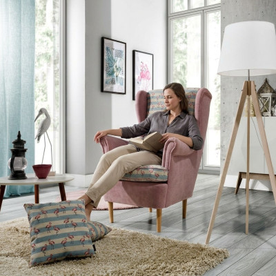 Design 1 poltrona relax a 1 posto Club lounge divano sedia TV imbottita divano oggetti