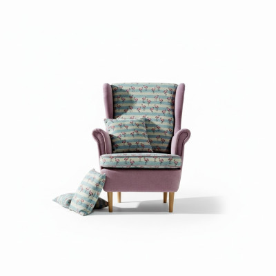 Design 1 poltrona relax a 1 posto Club lounge divano sedia TV imbottita divano oggetti