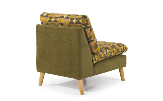Design Relax Club Sessel Lounge Sofa 1 Sitzer Fernseh Stuhl Polster Stoff  Design Relax Club poltrona lounge divano 1 posto poltrona da TV tessuto imbottito