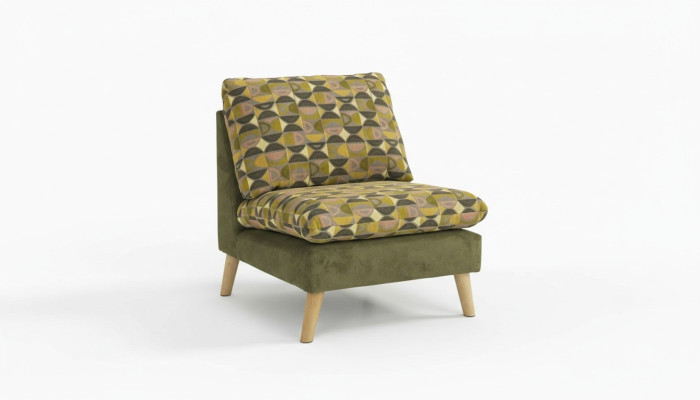 Design Relax Club Sessel Lounge Sofa 1 Sitzer Fernseh Stuhl Polster Stoff  Design Relax Club poltrona lounge divano 1 posto poltrona da TV tessuto imbottito