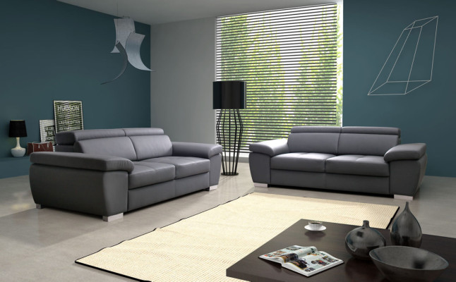 Design imbottito sedile divano a 2 posti set divano divani divani tessuto stoffa nuovo