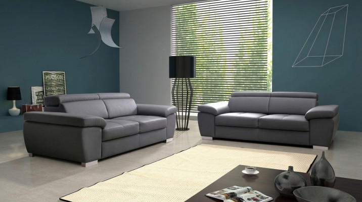 Moderno set di divani imbottiti, divano, divano designer, divani 3+2 posti.
