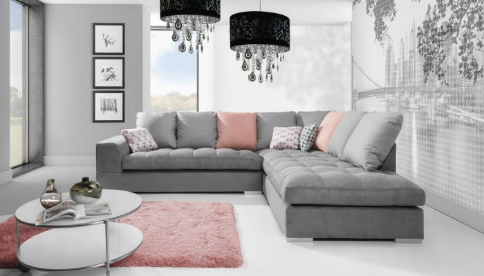 Divano letto verde per tre persone, elegante divano a 3 posti, divani europei.