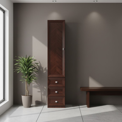 Sistema Mobile per ufficio Vetrina Armadio per documenti Scaffale Armadio in legno classico Decorazione