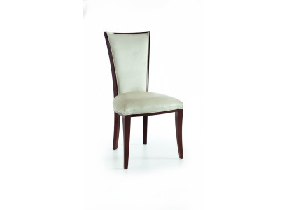 Sedia poltrona design classico reale sedie imbottite schienale sedile legno