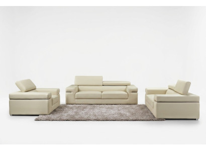Divano in pelle a 3 posti, imbottito, sedile a 3 posti, lounge club divano a 3 posti in pelle.