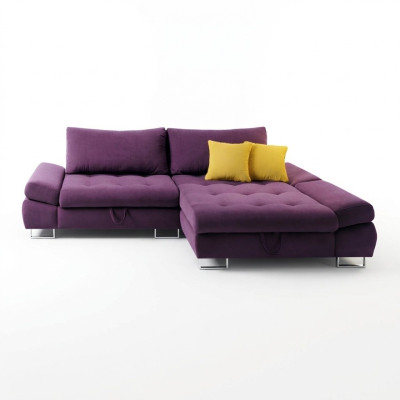 Divano letto design salotto imbottito angolare angolare divano divano couch