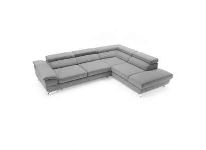 Divano letto funzionale divano imbottito soggiorno angolare tessuto set di sedute