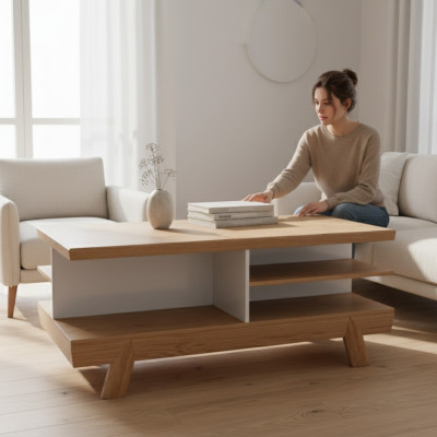 Mobile porta TV Aspen AS-S3 in legno moderno.