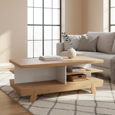 Mobile porta TV Aspen AS-S3 in legno moderno.