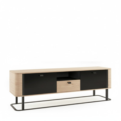 mobile porta TV in stile moderno con tavolino, mobile TV, mobile in legno