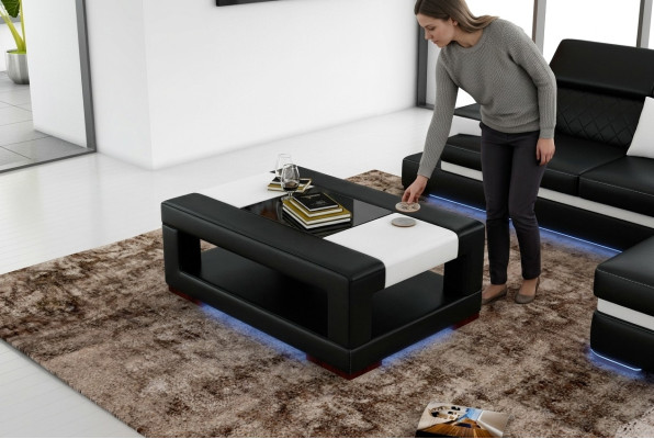 Soggiorno di lusso Tavolino in vetro designer Tavolino da salotto Tavoli Abitare