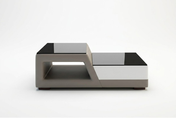 Tavolo in vetro moderno di design, tavolini da salotto con divano, tavolino da salotto, tavolo.