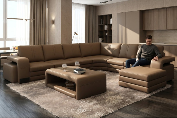 Design moderno Tavolino da salotto Franco Tavoli Tavolo da salotto Imbottito