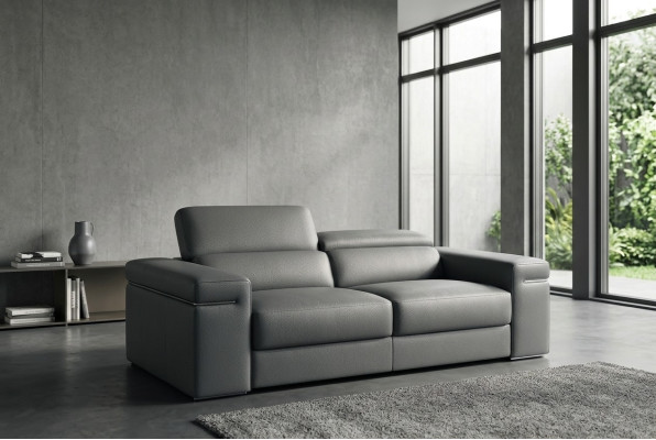Divano in pelle Divano Angolare Set Design Moderno 3+2+1 Divani 8020