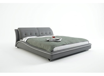 Design moderno Letto XXL Letti Stile di lusso Doppi Hotel Pelle