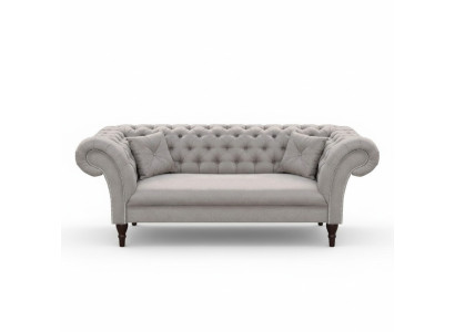Sofà design Chesterfield imbottito divano grande XXL 235cm Sofà Couchen