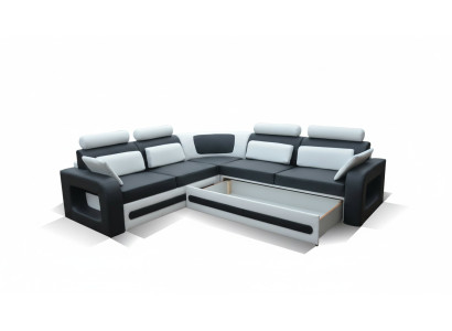 Divano letto Divano Imbottito Divano angolare Salotto Tessuto Sedia Set Funzionale