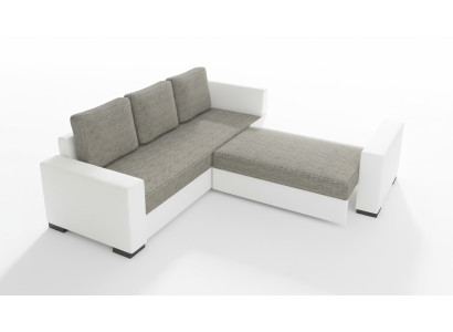Divano letto design Divano imbottito per il soggiorno Divano angolare Seduta in tessuto Salotto.