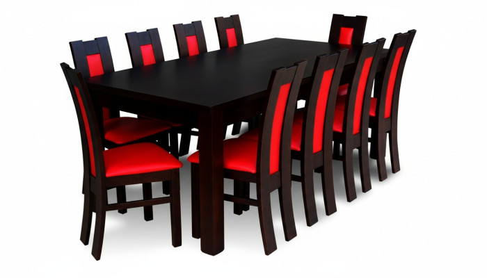 Tavoli da pranzo Set da pranzo in legno Tavolo da pranzo con sedie