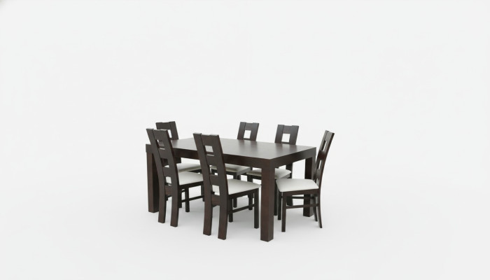 Tavolo design + 6 sedie Set completi di arredamento per soggiorno e sala da pranzo