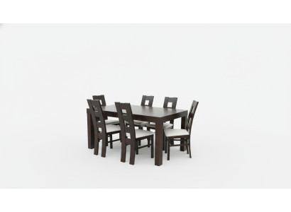 Tavolo design + 6 sedie Set completi di arredamento per soggiorno e sala da pranzo