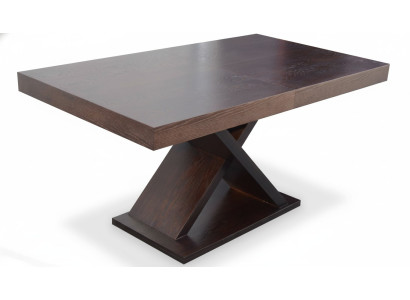 Tavolo in legno di design estensibile per soggiorno e sala da pranzo, tavoli decorativi in legno massiccio. - Tavolo in legno di design allungabile per soggiorno e sala da pranzo, tavoli decorativi in legno massiccio.