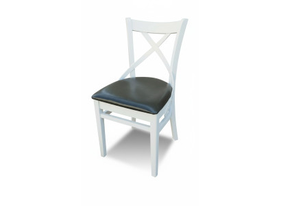 Lusso Design Sedia Imbottita Sedie Sedile Schienale Ufficio Ufficio Sala da pranzo Legno K66 NUOVO
