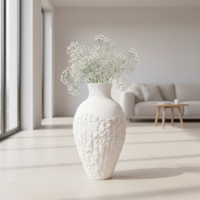 XXL vaso decorazione da tavolo decorativo vasi stile antico scultura figura coppa Roma 95 cm