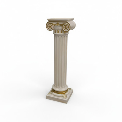 Design Colonna Colonna decorativa Colonne Colonna per fiori Stand Antico Sgabello Piedistallo 1110