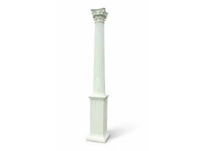 313 cm XXL Grande colonna Stile antico greco antico Ristorante Caffè