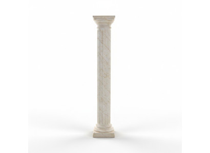 XXL Colonna Greca Stile Antico Design Colonne Lusso Supporti Nuovo 214cm Grande