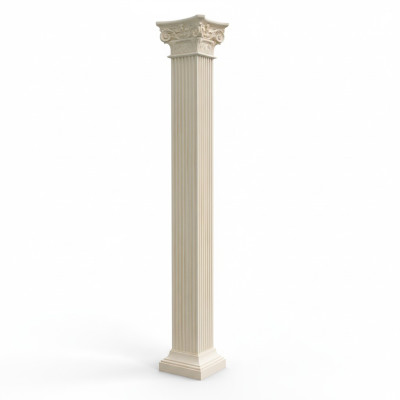 XXL Colonna Greca Stile Antico Design Colonne Lusso Sostegni Nuova 300cm Grande