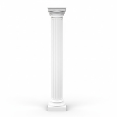 XXL Colonna Greca Stile Antico Design Colonne Lusso Supporti Nuovi 214cm Grande Nuovo