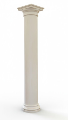 XXL colonna in stile romano 300cm design colonne arredo lusso casa appartamento nuovo
