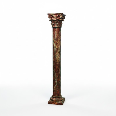 XXL Colonna Greca Stile Antico Design Colonne Lussuose Nuove 210 cm Grande Nuovo