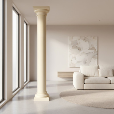 XXL Colonna greca in stile antico design colonne lusso supporti nuova 210 cm grande nuova.