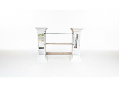 Design scaffale XXL vetrina colonna vaso decovase specchio decorazione Deco 1838 nuovo