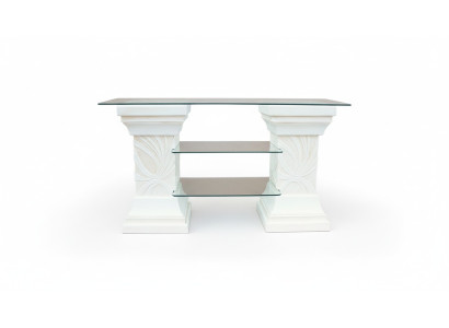 Design Vetrina Scaffale Colonna in vetro Vetrine Scaffali Armadio TV Soggiorno 1841 Nuovo