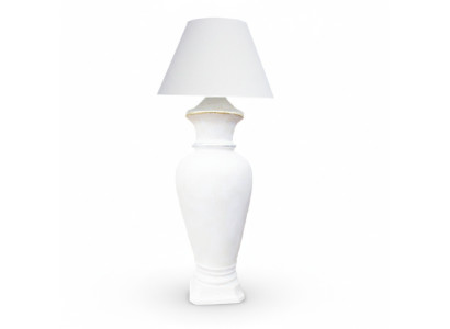 Lampada da terra design Vase XXL con base illuminata scaffale illuminato per vetrina 132 cm.